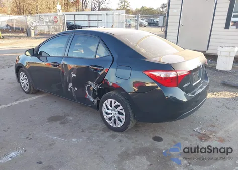 2019 Toyota Corolla Le from USA, damaged, VIN 5YFBURHE5KP857683